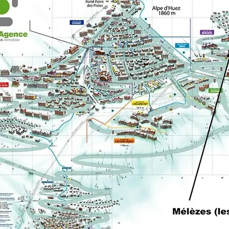 Studio 5 Pers. Lumineux A 100M Des Pistes Avec Balcon, Casier A Skis Et Animaux Acceptes - Fr-1-405-51 Alpe d'Huez Exterior photo